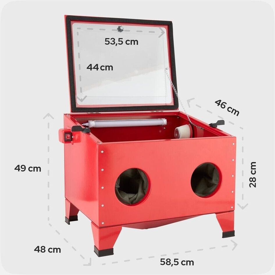 Alle Maschinen: 90L Sandstrahlkabine - NEU – Neu (gemäss Beschreibung) aus Nebikon von warendiscount 9