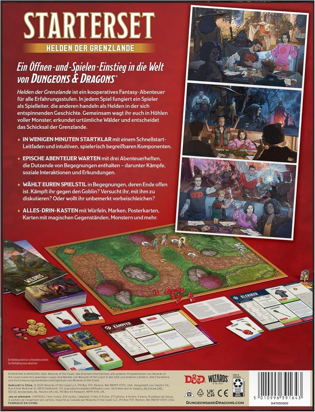 Giochi: Dungeons & Dragons Starter Set: Helden der Grenzlande – Nuovo (secondo la descrizione) da Zürich venduto da zotac 1