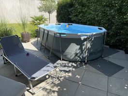 Bestway Pool-Set (305x200x84) + Neue OVP Steinbach Filteranl
