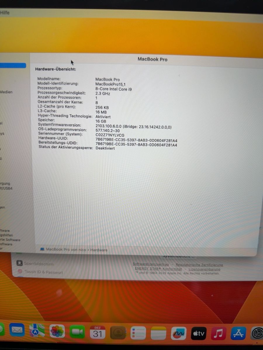 Apple Portables: MacBook Pro  – D'occasion à Zugerberg par nic_7sqr 6