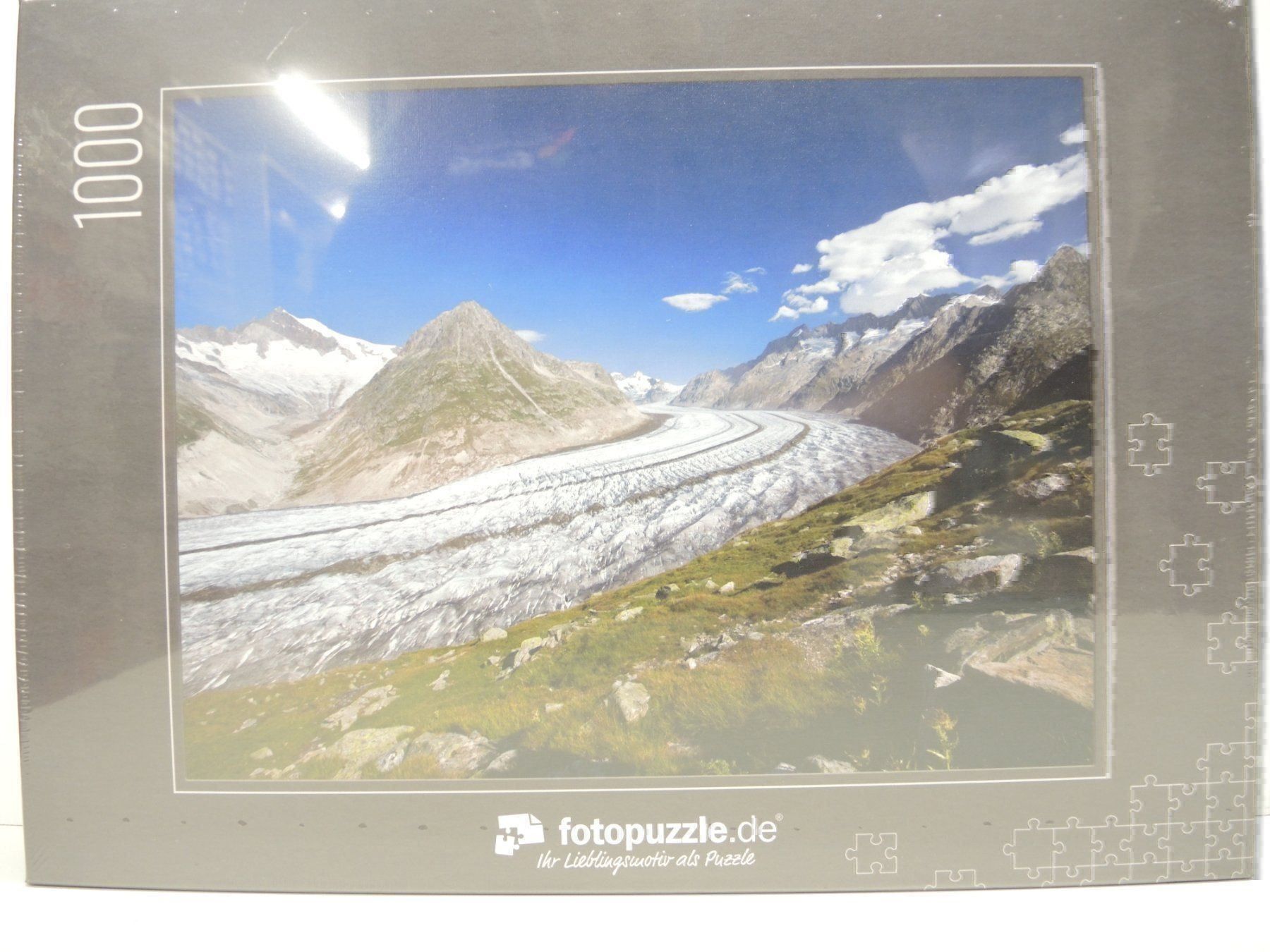 Puzzle: Fotopuzzel 23 Gletscher 1000 Teile – Nuovo e nell'imballaggio originale da Dagmersellen venduto da FBM-Bacheli