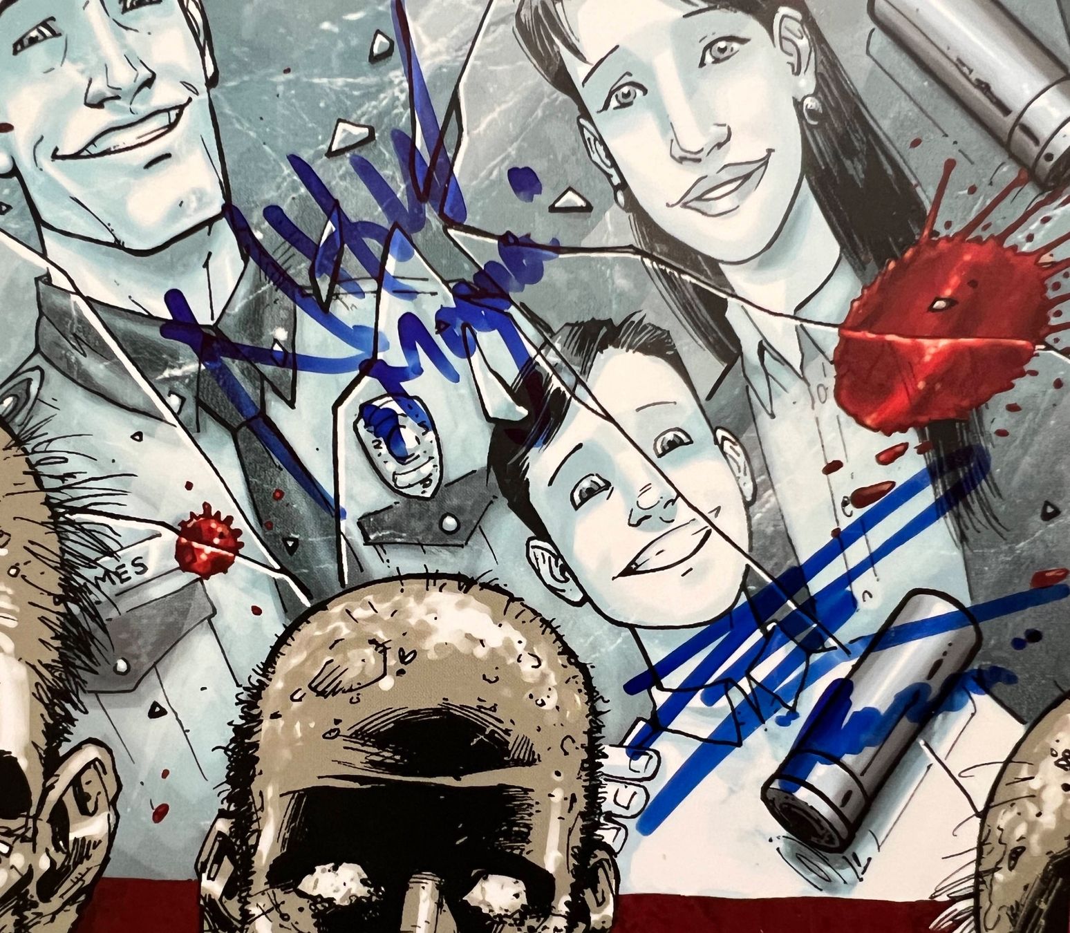 Autografi: Walking Dead Compendium + 2 ORIGINAL Autogramme auf Volume 1 – Nuovo (secondo la descrizione) da Solothurn venduto da StarsInYourHome 1