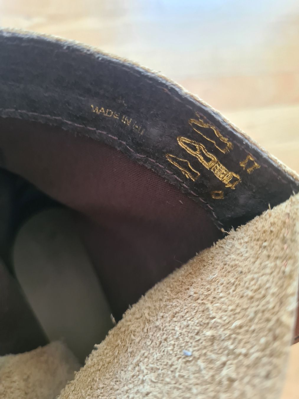 Scarpe da donna: Stiefeletten, Leder, cognac, gr. 40 – Usato da Steinhausen venduto da MilaB 1