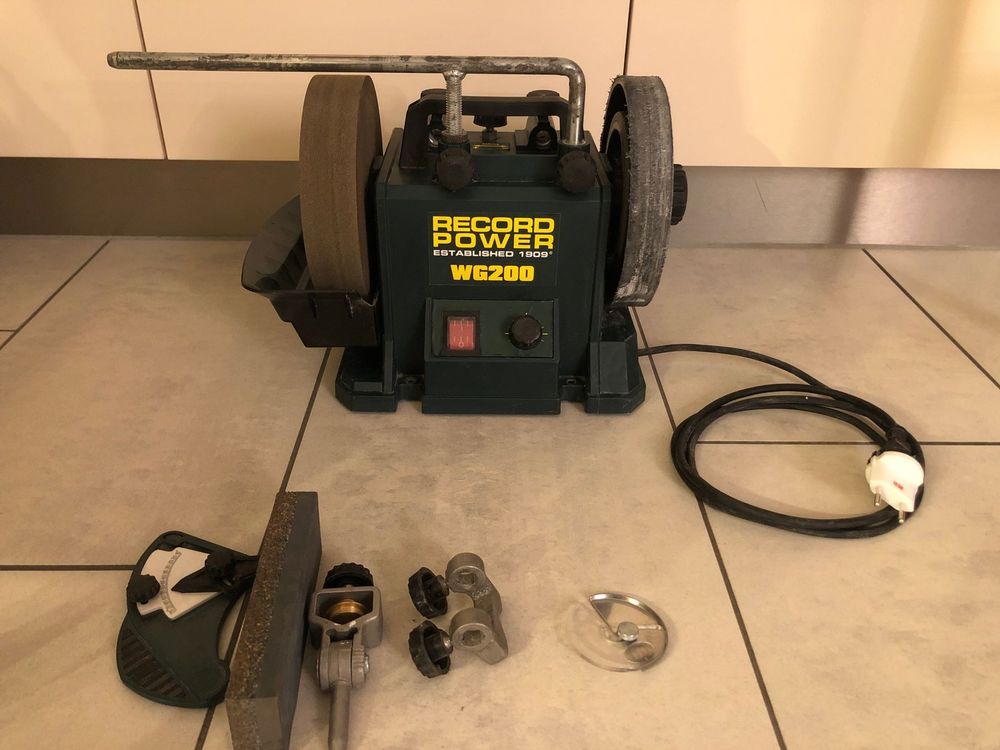 Record Power Nassschleifmaschine WG200 Kaufen auf Ricardo