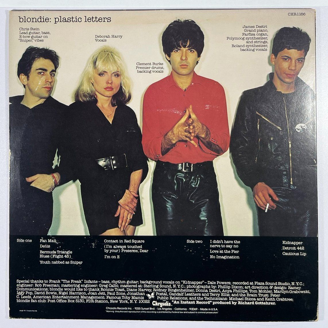Vinyles: LP: BLONDIE - Plastic Letters (1978) – D'occasion à Frenkendorf par Yard-Sale-2000 1
