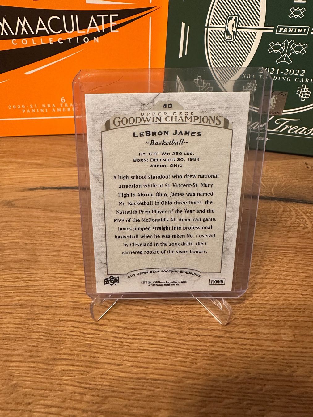 Nba Carte collezionabili: LeBron James Goodwin champion – Usato da Vullierens venduto da Gaara04 1