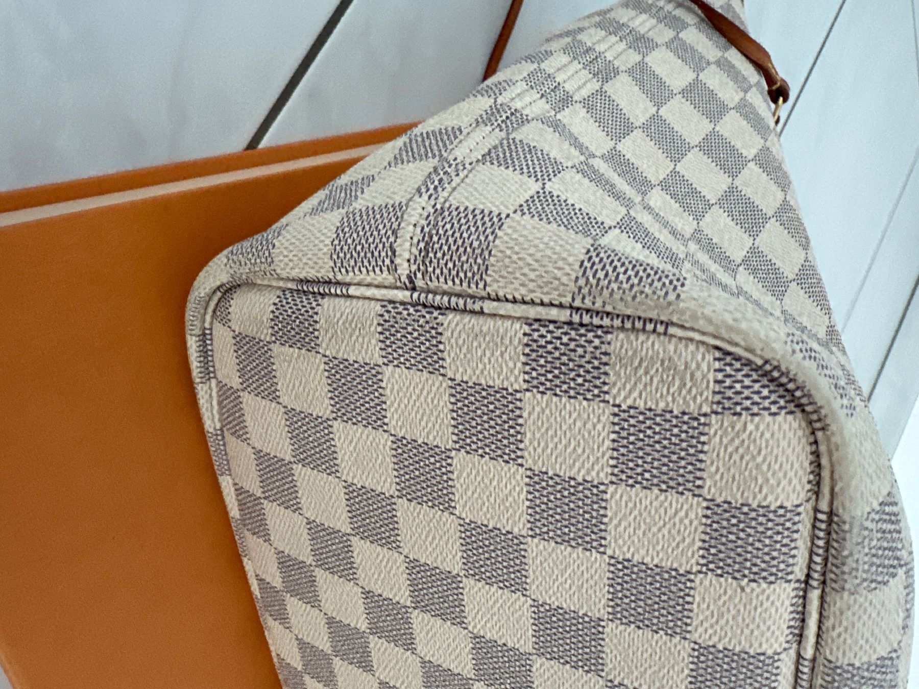 Louis Vuitton Borse da donna: Louis Vuitton Neverfull MM Damier Azur – Usato da Elsau venduto da Sherwood0 6