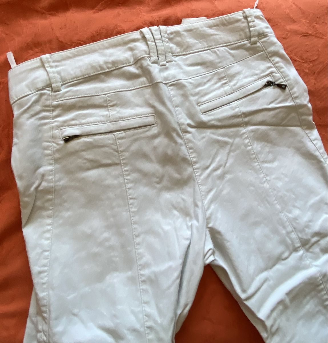 Brooks Pantaloni: Ashley Brooks Designermode Hose weiss – Usato da Utzigen venduto da Lasagne99 3