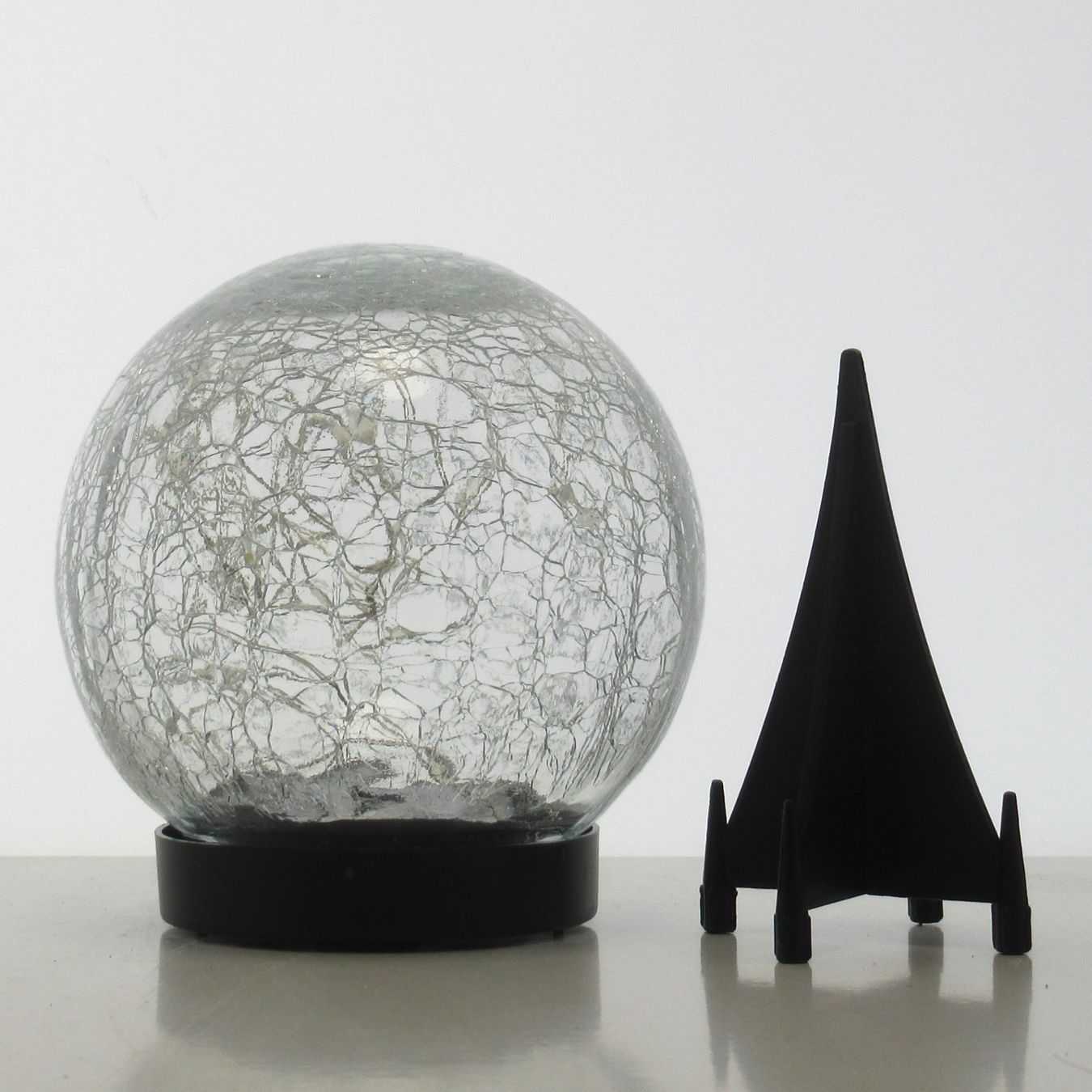 Lampade: Gartenbeleuchtung mit gekrakeltem Glas Solar – Nuovo (secondo la descrizione) da Stein am Rhein venduto da Vitrum8260 1