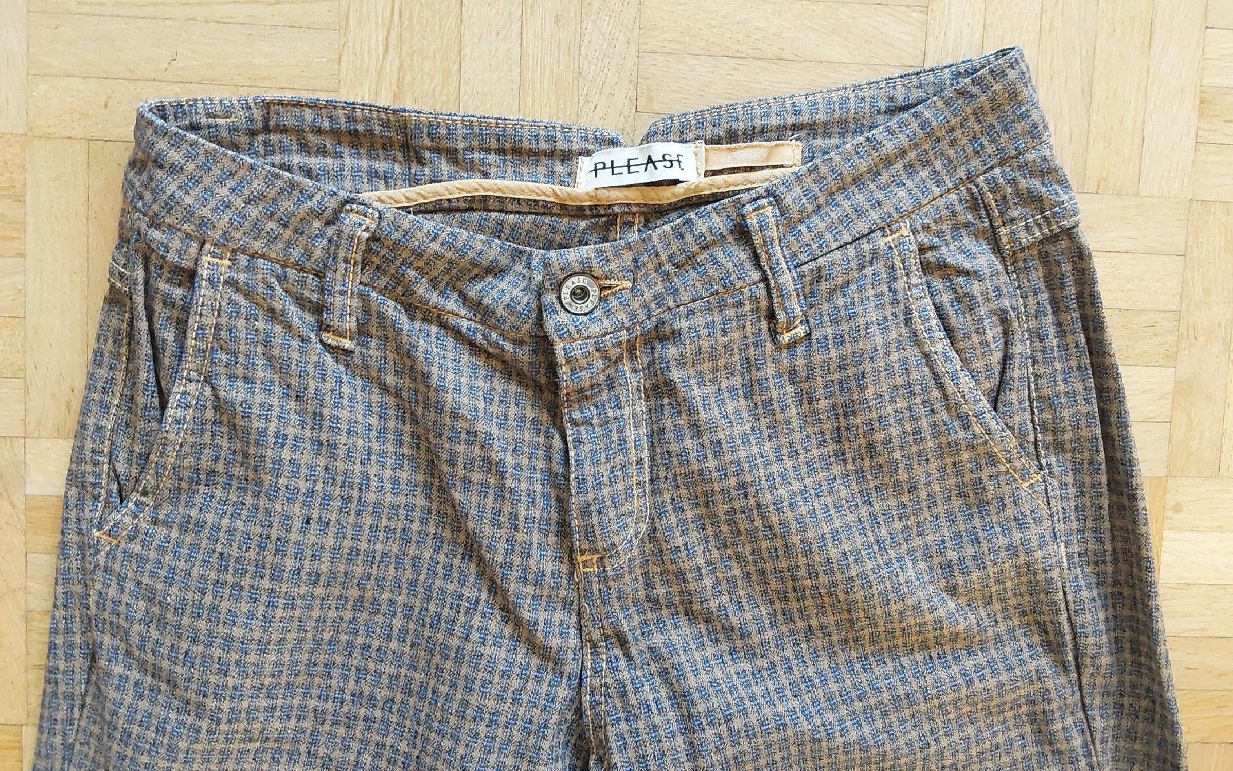 Please Jeans Pantaloni: Hose Please kariert S – Nuovo (secondo la descrizione) da Köniz venduto da scopello12 1