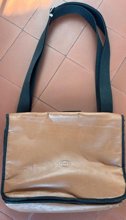 Francisco Rossis Zuerich Schultertasche Umhängetasche vintag