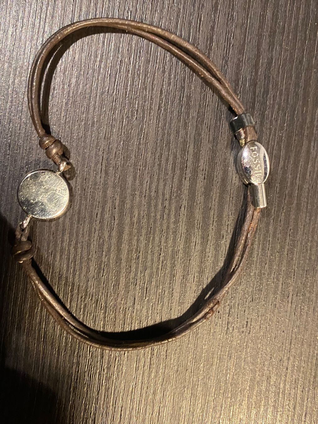Fossil Bracciali & Braccialetti: Fossil Lederarmband – Usato da Laax venduto da kri_95f5 4