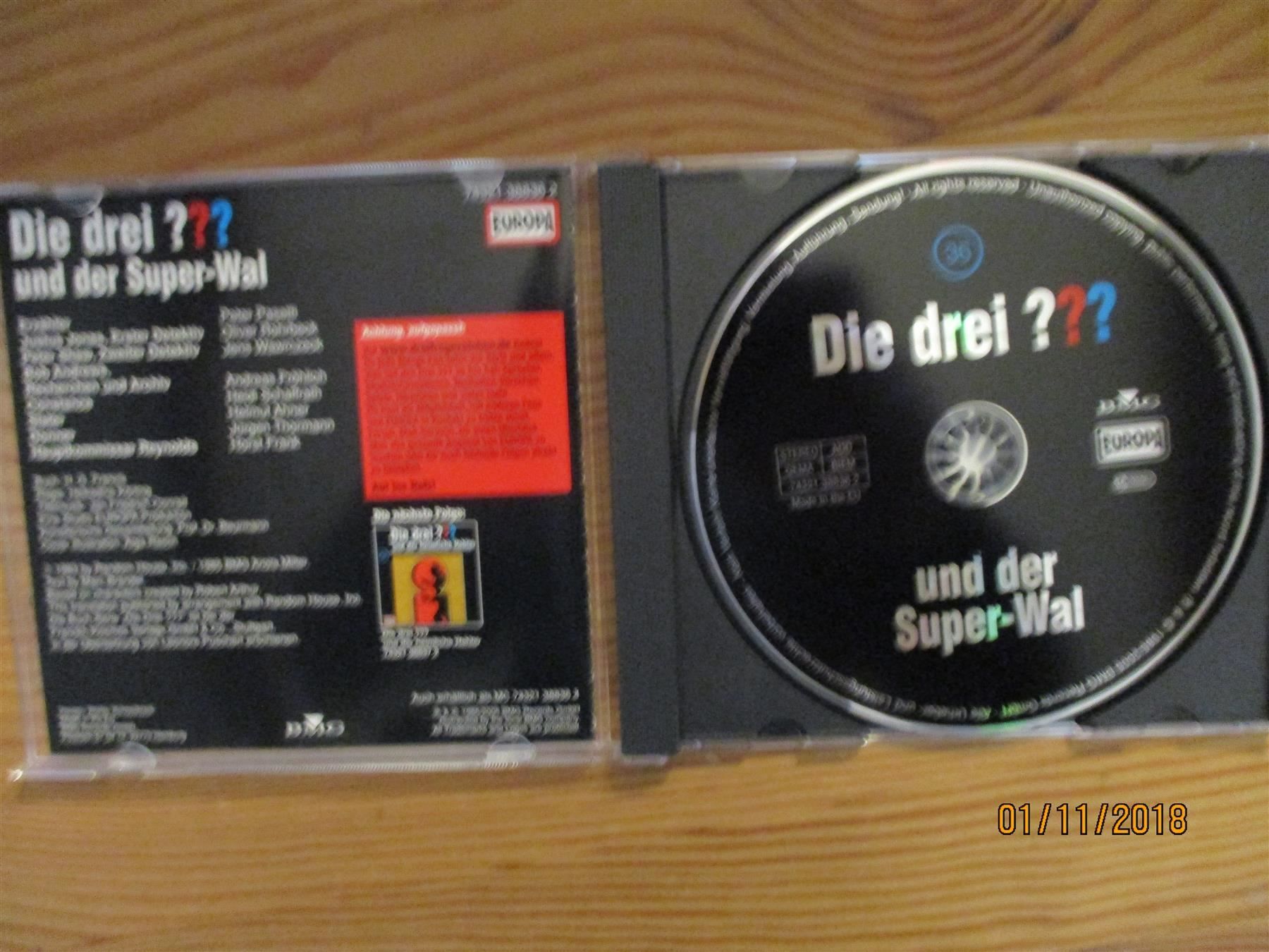 Audiolibri: Die drei Fragezeichen Folge 36 – Usato da Liestal venduto da Disc-Point 1