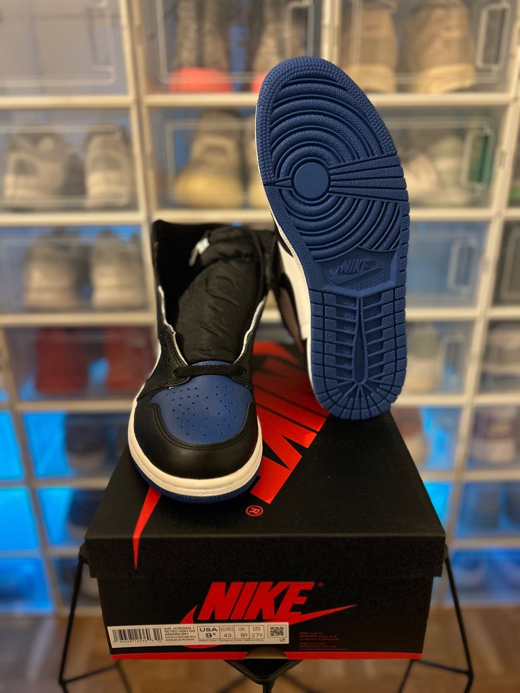 Jordan Scarpe da uomo: Jordan 1 Retro Royal Toe EU 43 – Nuovo e nell'imballaggio originale da Sion venduto da UntilWeRaise 1