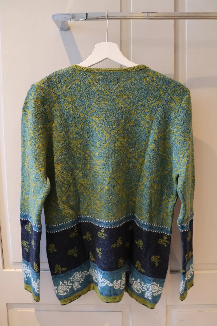 Maglioni & Felpe: Gemusterter Flomax Wollpullover – Nuovo (secondo la descrizione) da Winterthur venduto da jul_v9wx 1