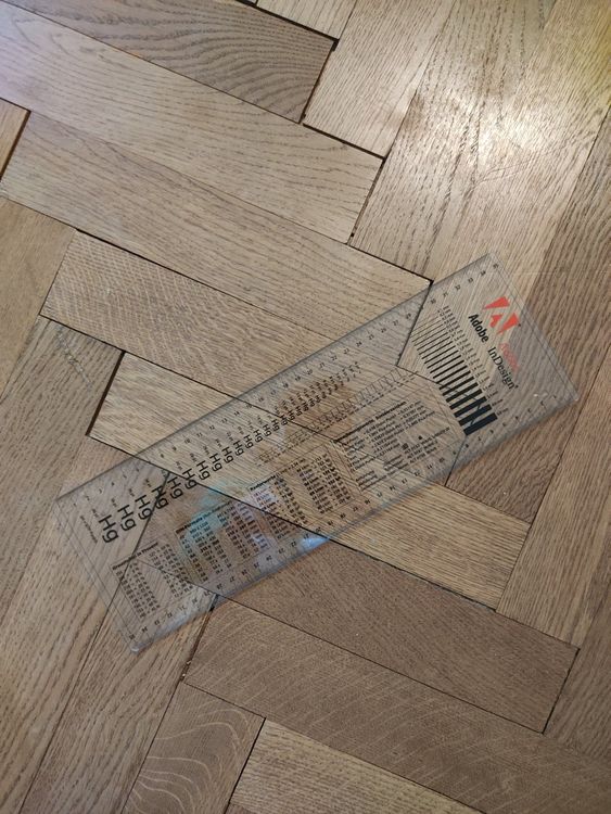 Adobe Typometer (Neu (gemäss Beschreibung)) in Winterthur für CHF 5 ...