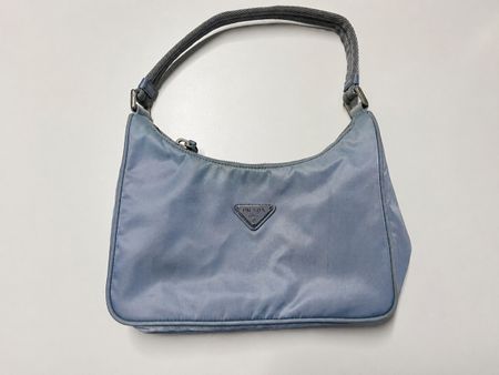 Borsa Prada Vintage Nylon Azzurra