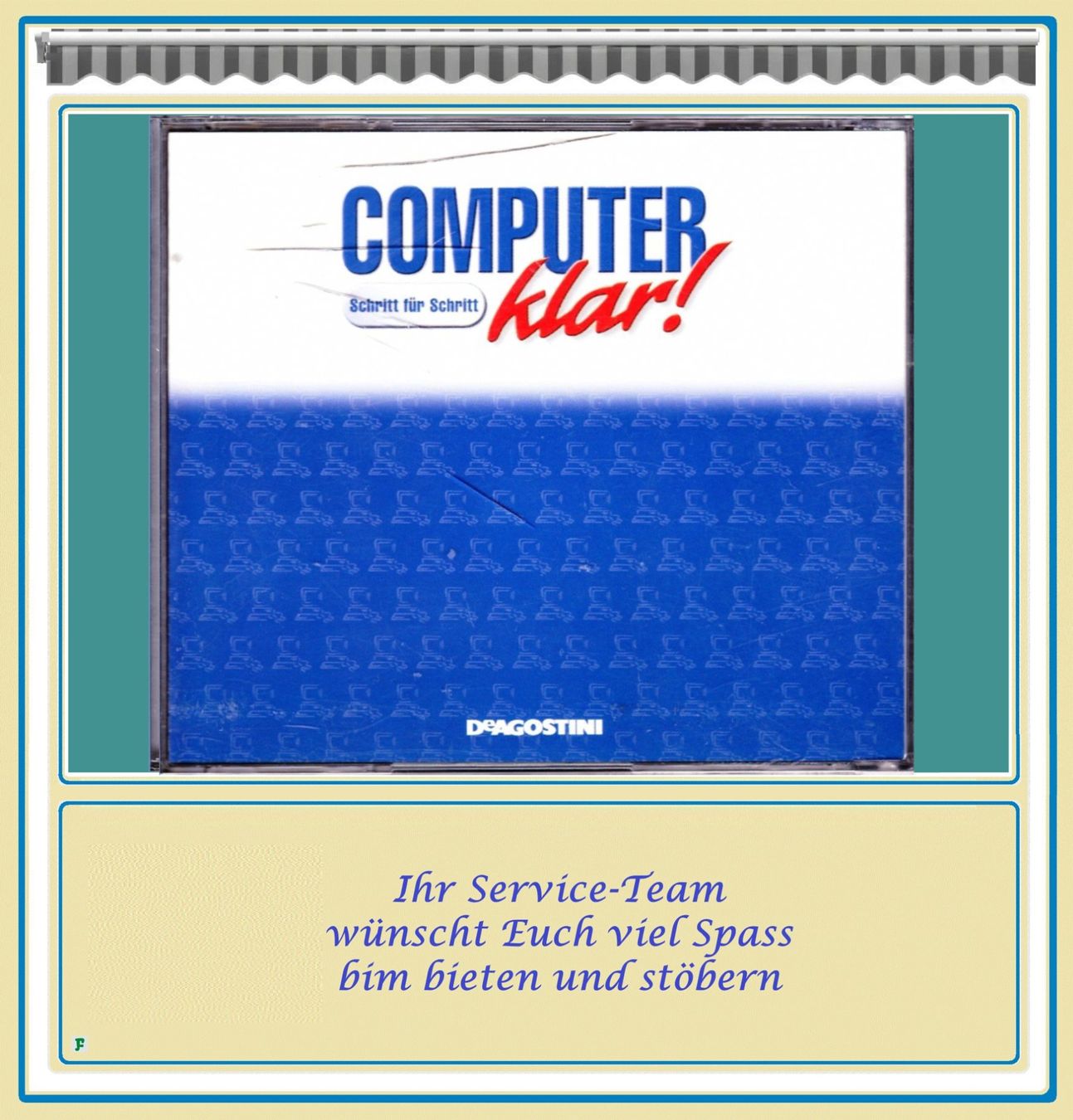 Applications: CD ROM • DeAGUSTINI „COMPUTER klar! E-Mail Postkarten 20” – D'occasion à Münchwilen TG par FDOF_SHOP 1