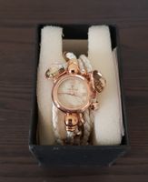 Temptation Armband mit Uhr, Farbe rosagold / weiss NEU!