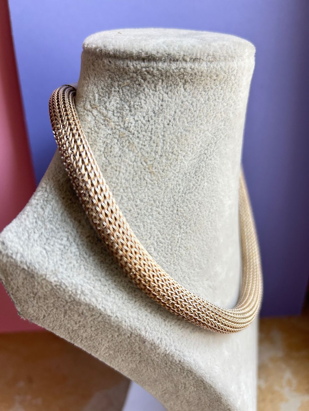 Catenine: Runde geflechtete Halskette (46cm) – Usato da Dittingen venduto da Bijoubelle 1