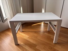 Kinderschreibtisch, höhenverstellbar weiss, 96x58 cm (IKEA)