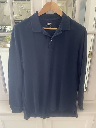 Polo manches longues Lands End, taille M