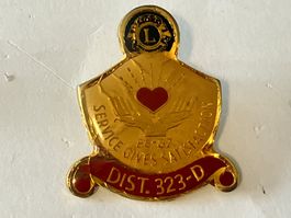 1 Pin Lions Club District 323-D