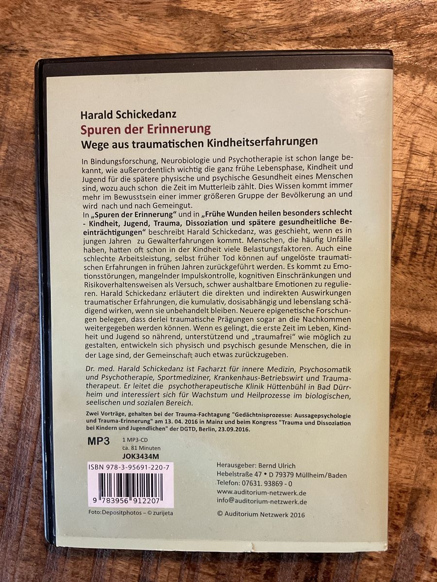 CD: CD, Spuren der Erinnerung – Usato da Diepoldsau venduto da WinWin011 1