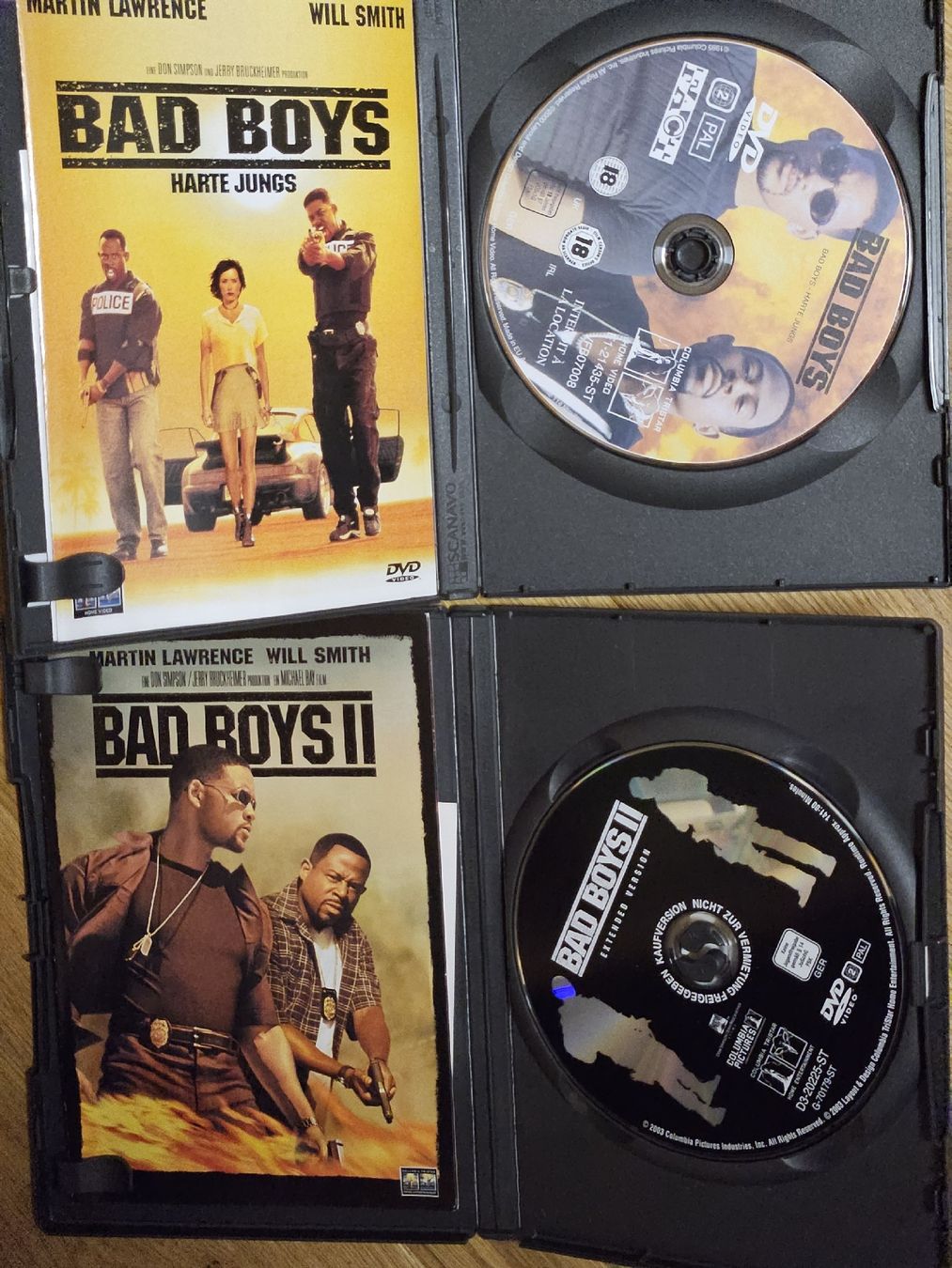 Alle DVDs: Bad Boys 1&2 DVD Bundle - Actionfilm Will Smith – Gebraucht aus Oberdorf BL von BaldenEagle 1