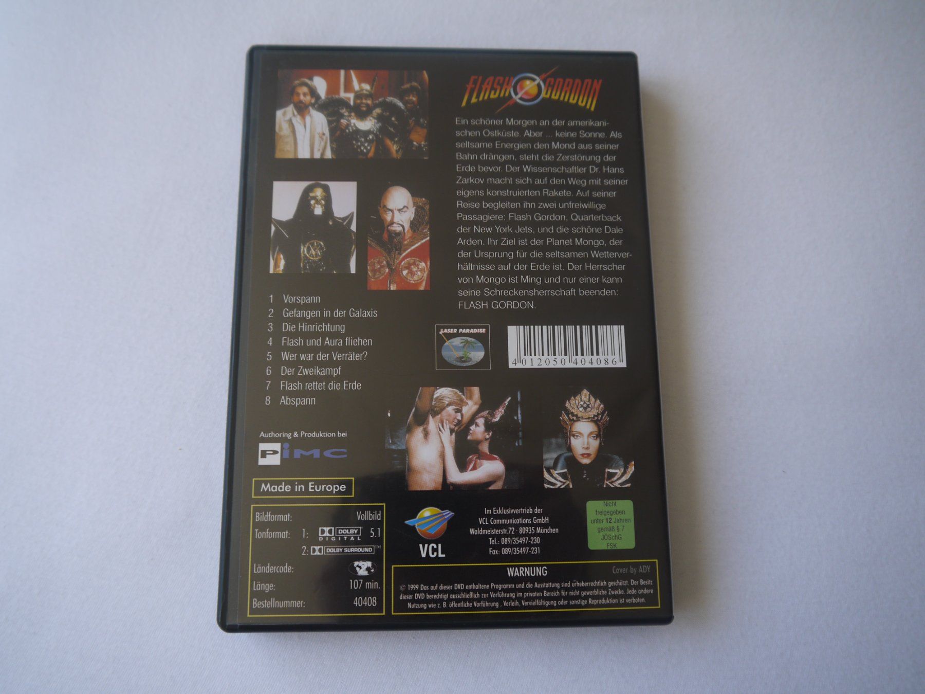 Tutti i DVDs: FLASH GORDON(1980) – Usato da Hagendorn venduto da Blaf 1