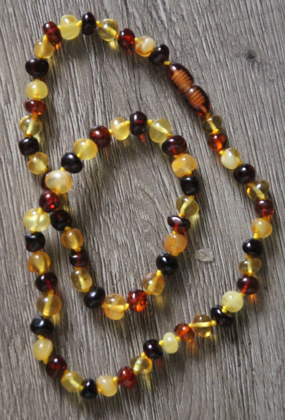 Catenine: Aus dem Nachlass:  Bernstein Collier Halskette – Usato da Matten b. Interl venduto da Edelsteingalerie 2
