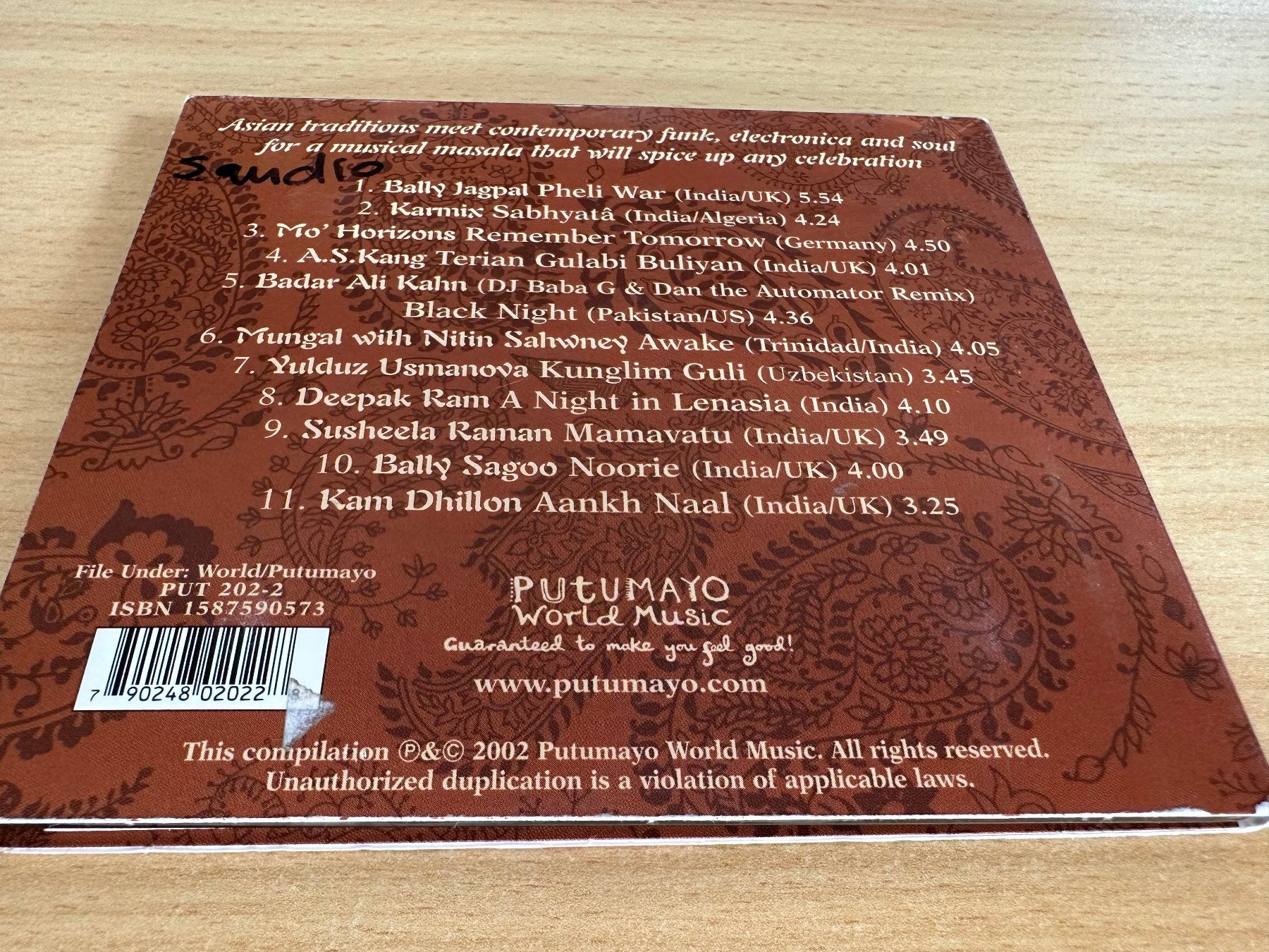 CD: Various – Asian Groove – Usato da Rikon im Tösstal venduto da Alpenmutz 1