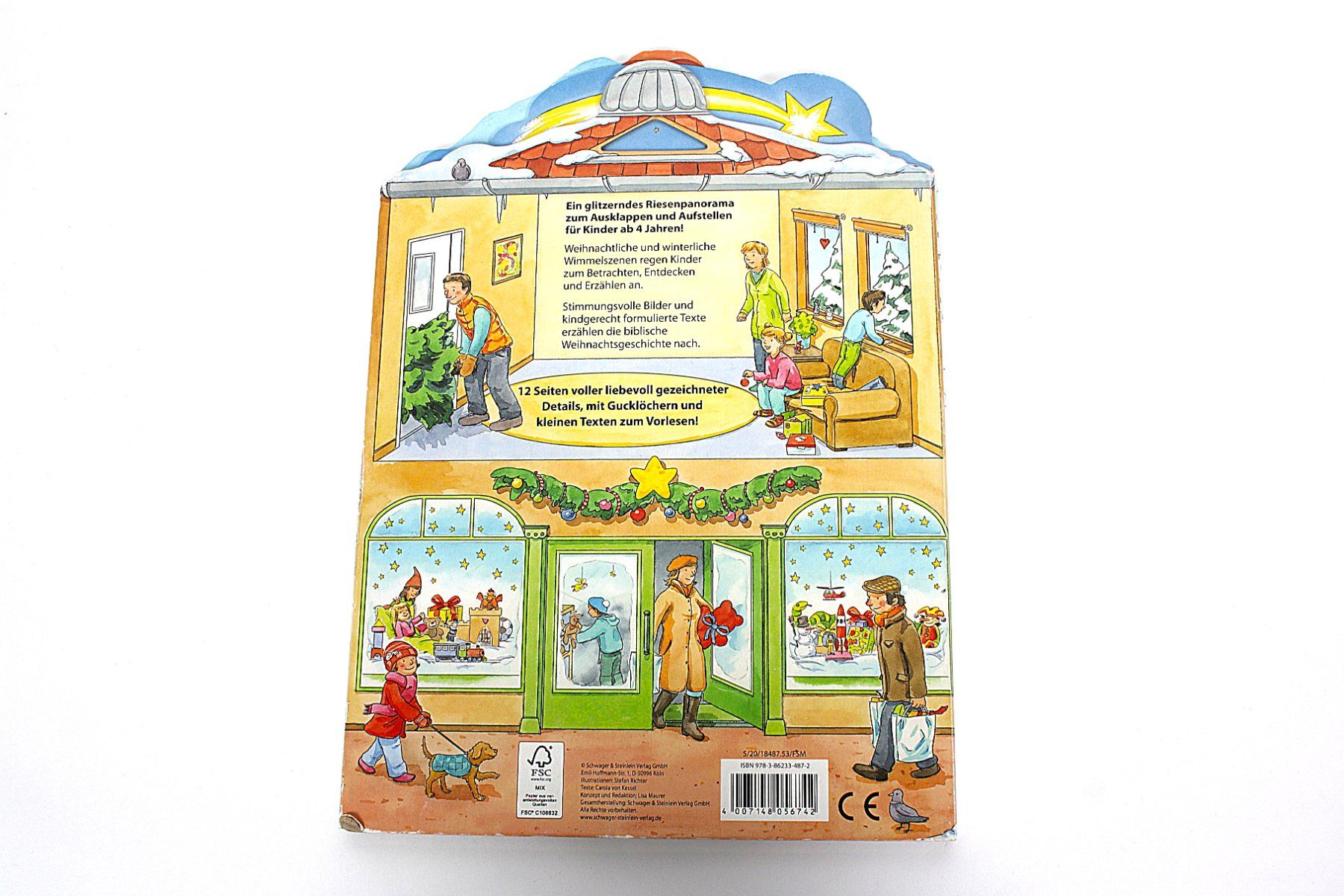 Libri: Buch "WIMMEL-PANORAMA Weihnachten" – Usato da Zollikofen venduto da Restwert_Zollikofen 1