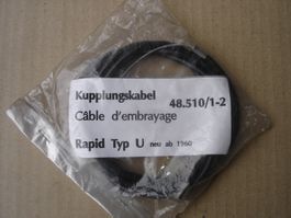 Kupplungskabel 48.510/1-2 zu Rapid Motormäher Seilzug
