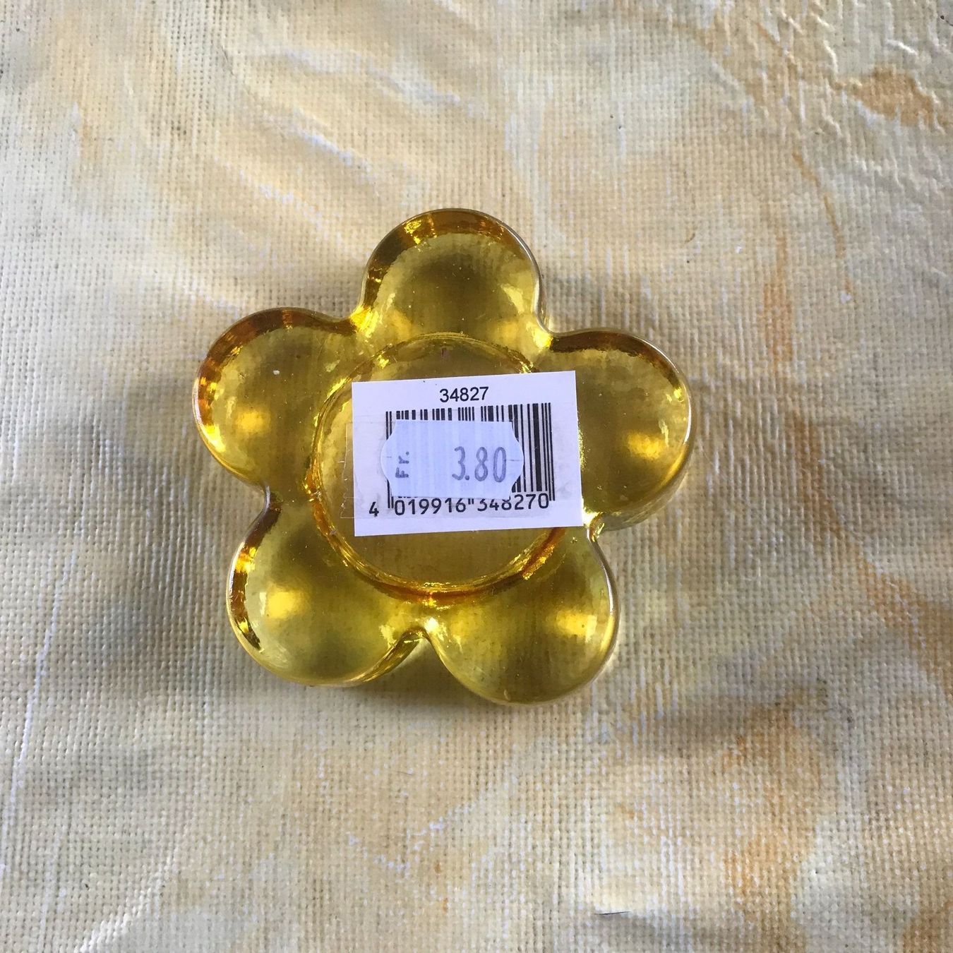 Toutes les décorations: LOT GLASBLUMEN GELB – Neuf avec emballage d'origine à Ostermundigen par Wyatt-Earp 2