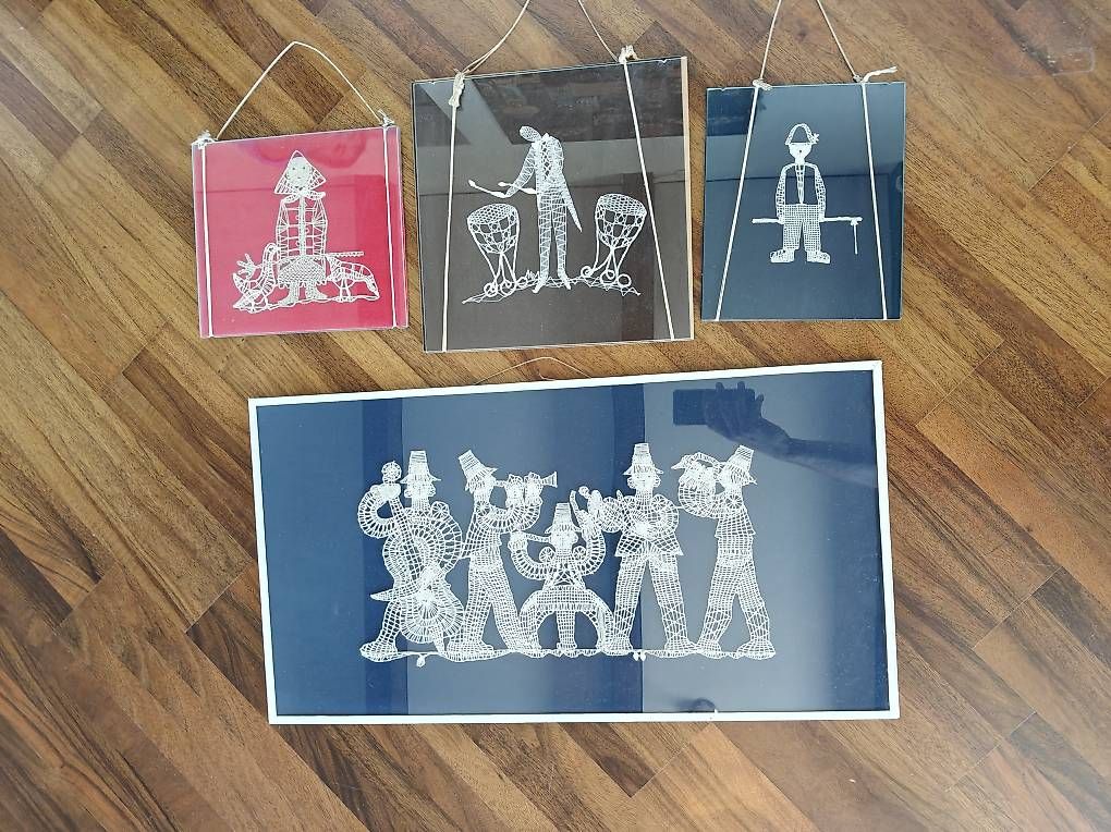 Posters & Illustrations: Vintage Spitzenbilder / Klöppelkunst  – D'occasion à Rudolfstetten par rakemon