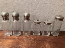 Antichi barattoli porta sale,spezie,profumi