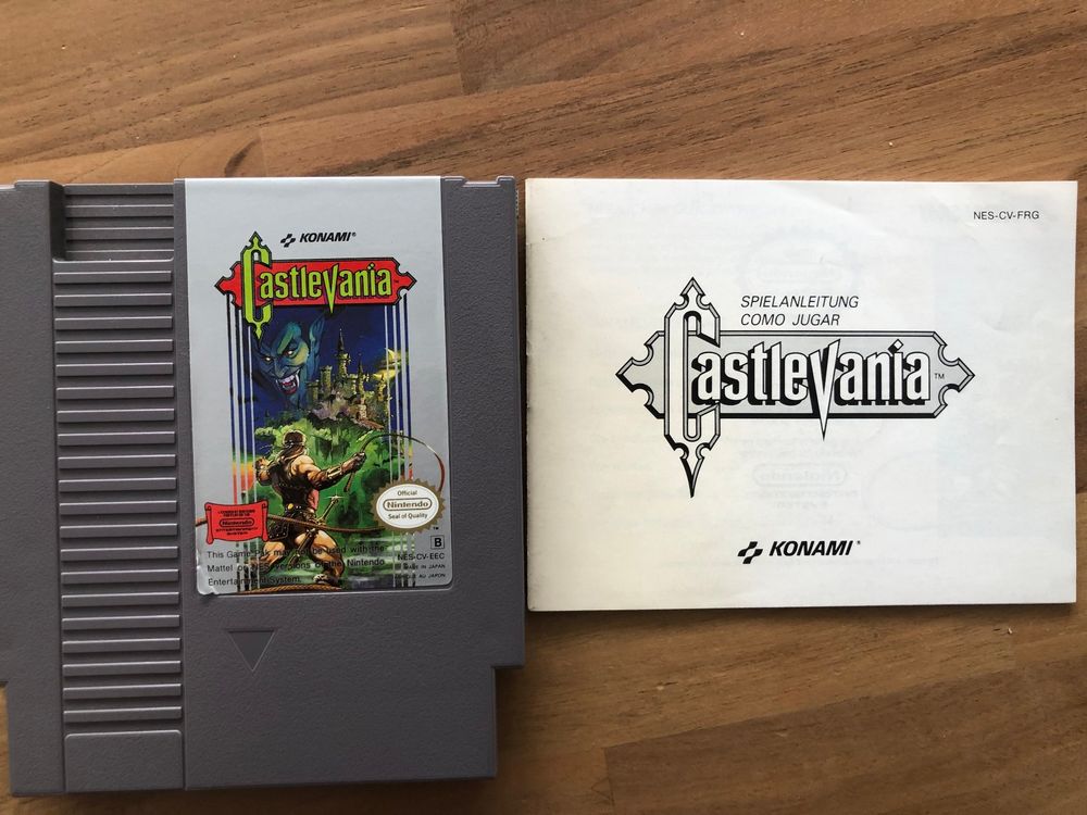 Castlevania Sur Game Boy (PAL) - Boîte + Notice, édition Originale 1991