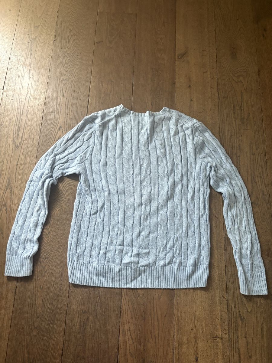 Polo Ralph Lauren Pulls & Sweat-shirts: Pullover Polo Ralph Lauren Grösse M hellblau Zopfmuster Mang – D'occasion à Meilen par gui_6sh2 4