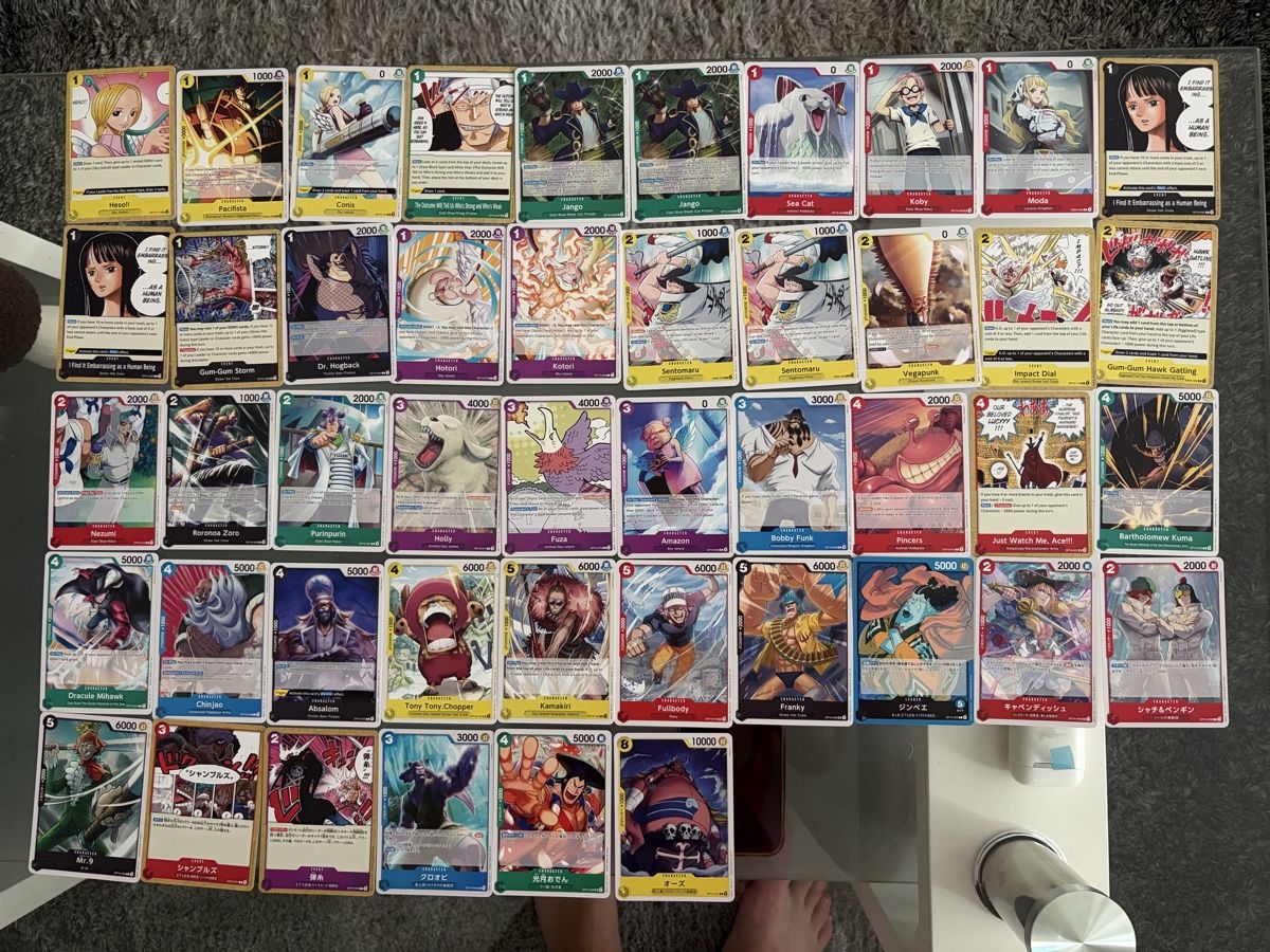 Bandai Carte collezionabili: One Piece Card Game OP 14+OP15 Bulk Karten – Nuovo (secondo la descrizione) da Galgenen venduto da Miachelle
