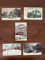 5 Ansichtskarten Schweiz von Grindelwald BE Hotel Baer