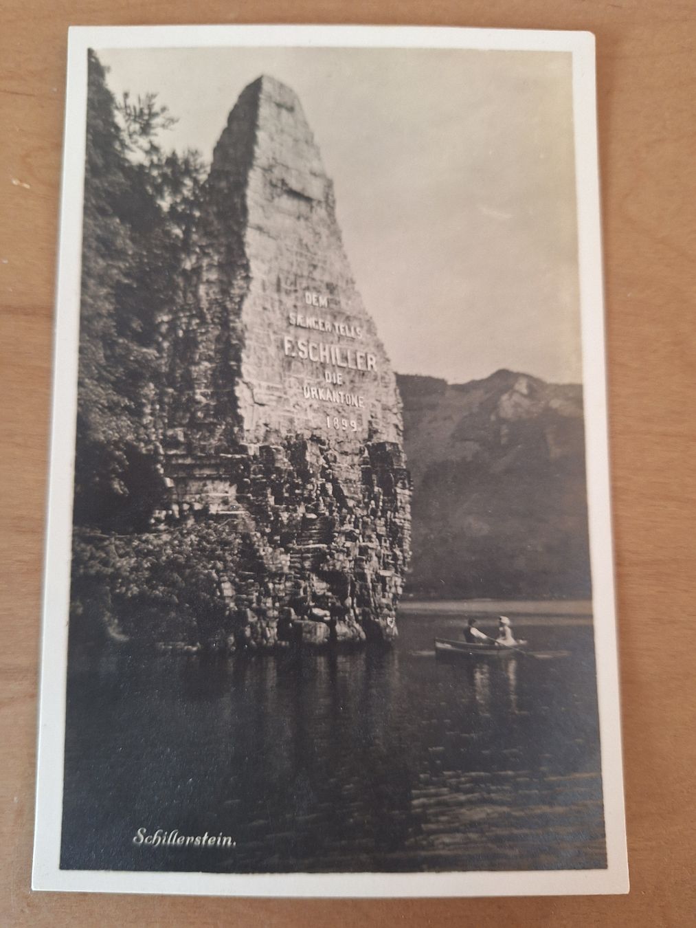 Cartoline postali: Schillerstein Vierwaldstättersee – Usato da Sargans venduto da nicsam1815