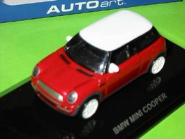 BMW Mini Cooper rot * AUTOart 1:64