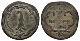 Basel Basel Halbbatzen 1794 /767