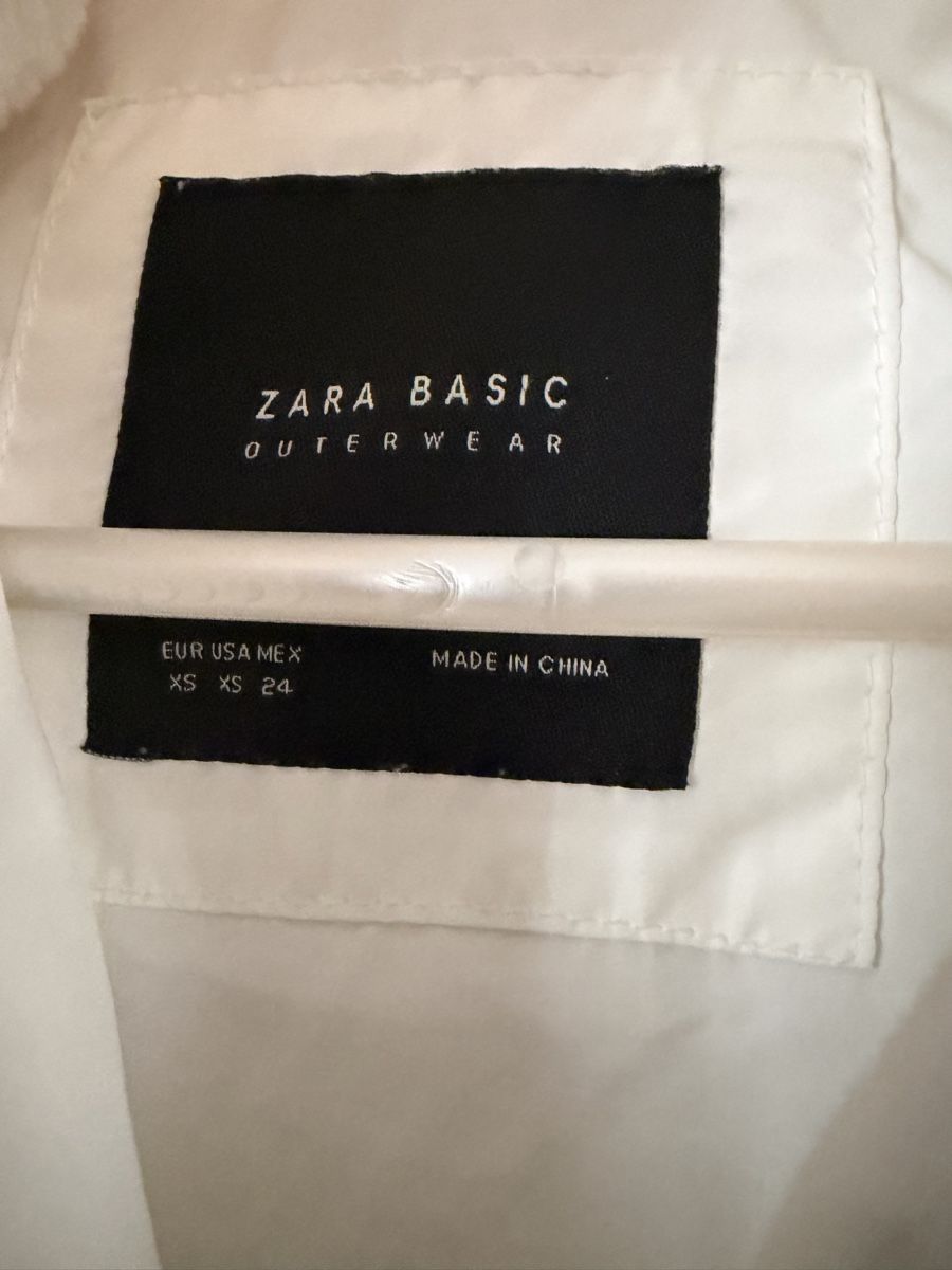 Zara Giacche: Giacca invernale Zara Basic bianca taglia XS – Usato da S. Pietro venduto da pap_nd2w 1