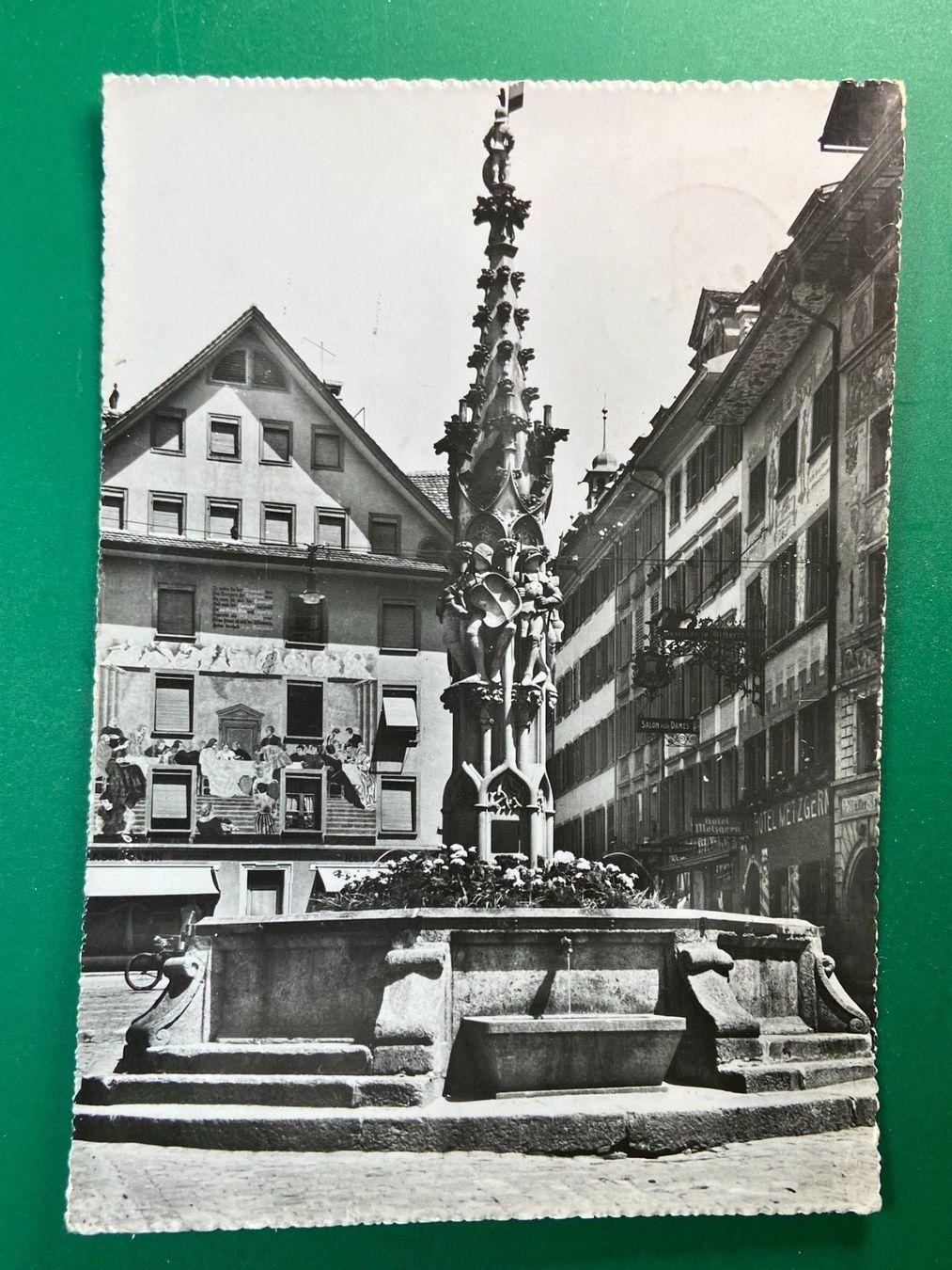 Ansichtskarten: Luzern - Weinmarkt – Gebraucht aus Steg VS von danwer74