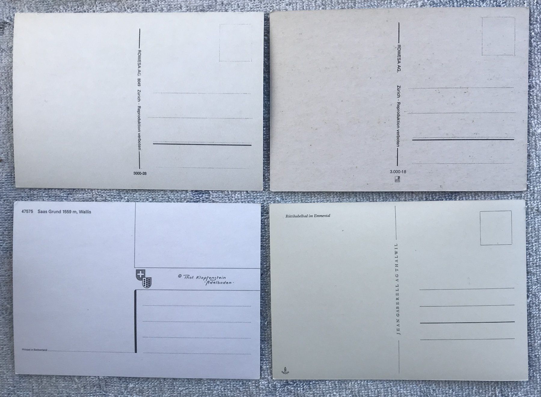 Cartes postales: LOT ANSICHTSKARTEN – D'occasion à Ostermundigen par Heavenmaus75 1