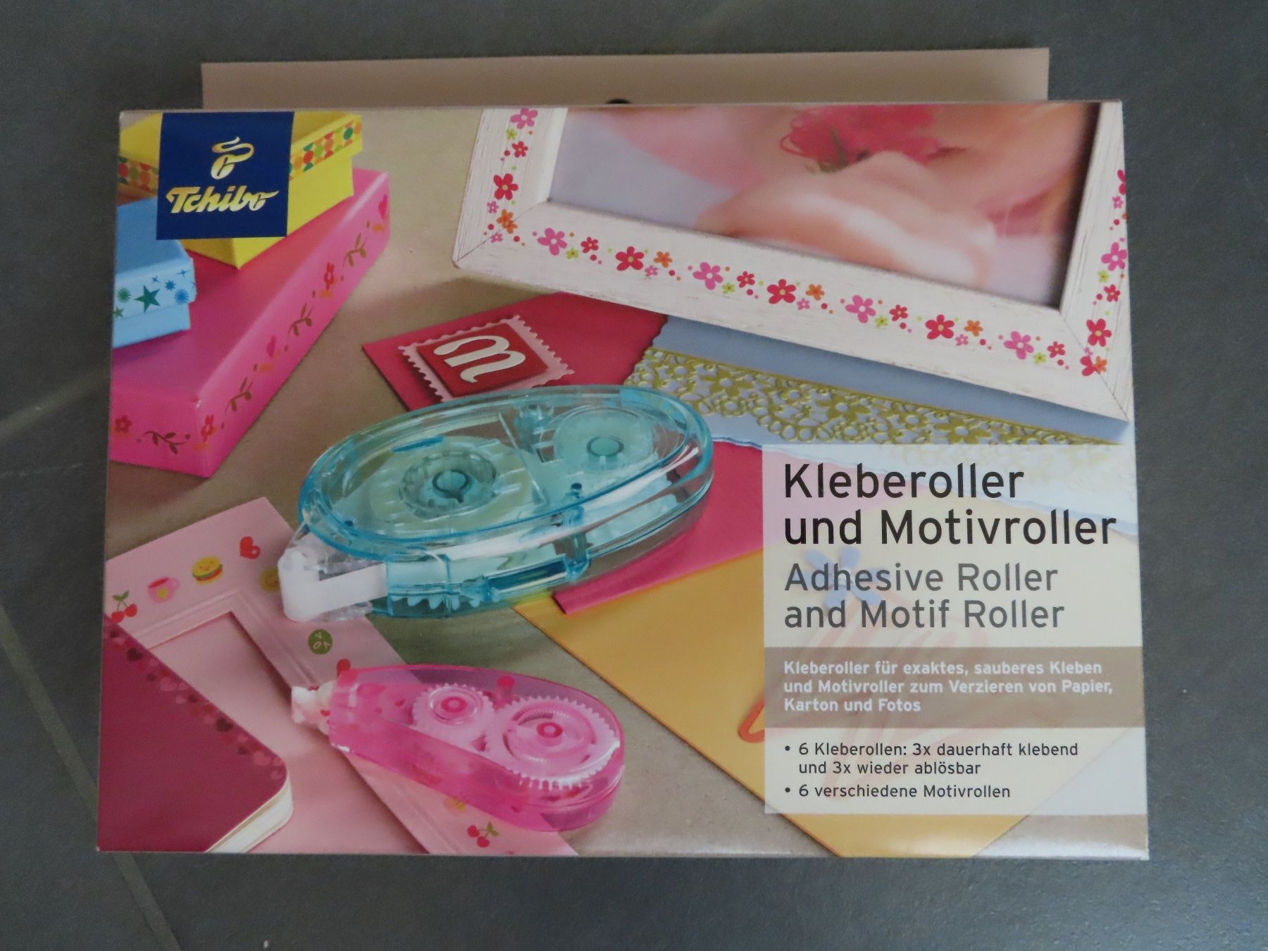 Bastelsets: Set Kleberoller und Motivroller ***NEU/OVP*** – Neu und originalverpackt aus Wallenried von Asyano