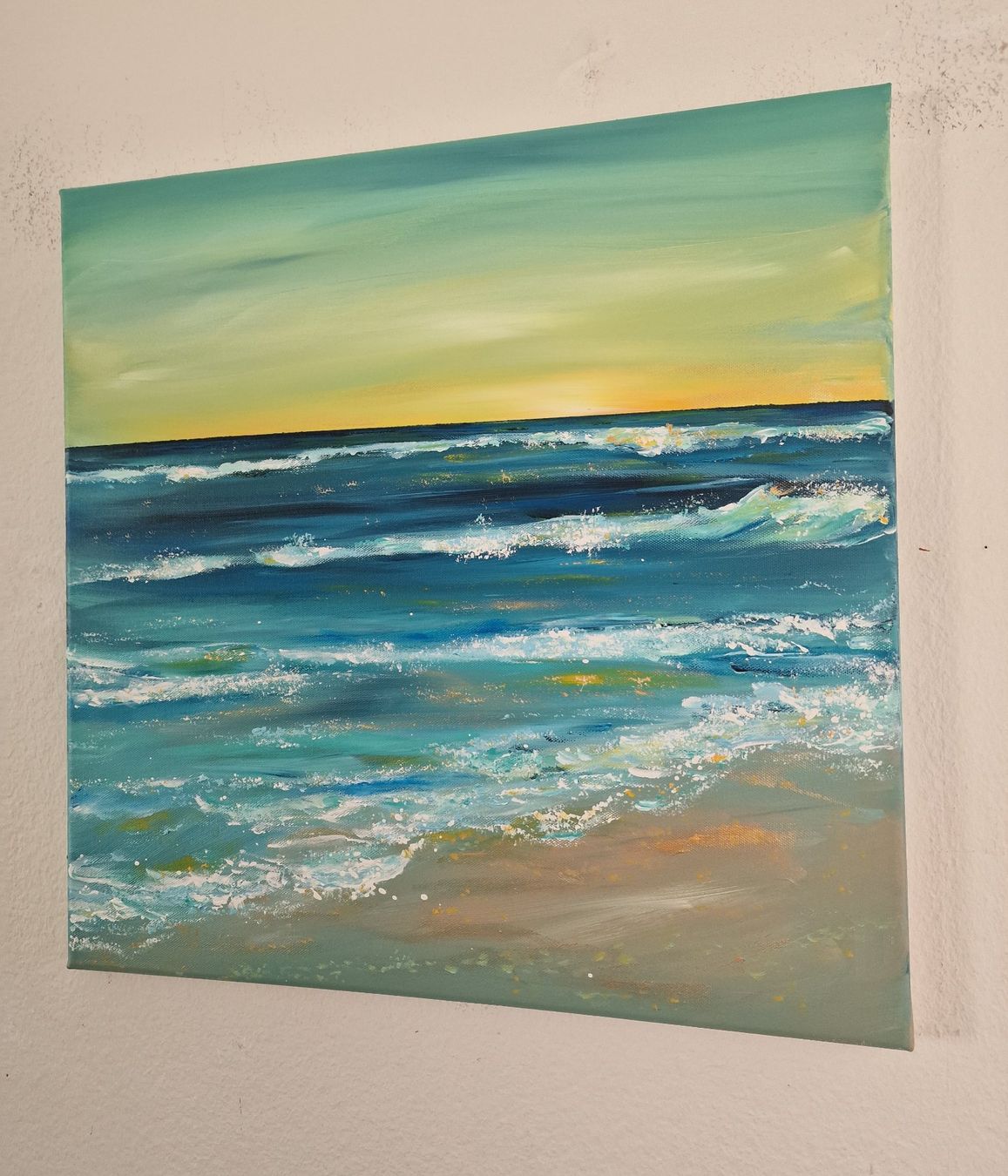 Tableaux: Calming Sea – Neuf avec emballage d'origine à Heimberg par CBalmerArt 5