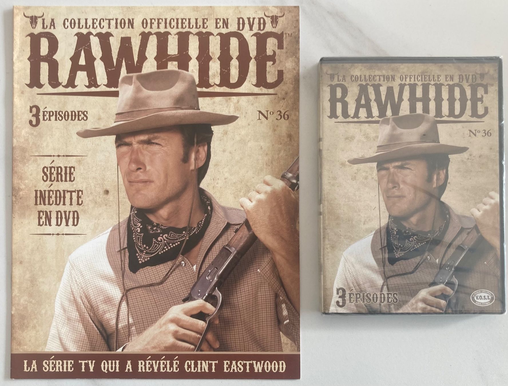 Alle DVDs: CLINT EASTWOOD - RAWHIDE N°36 – Gebraucht aus Poliez-Pittet von Newtown-Records